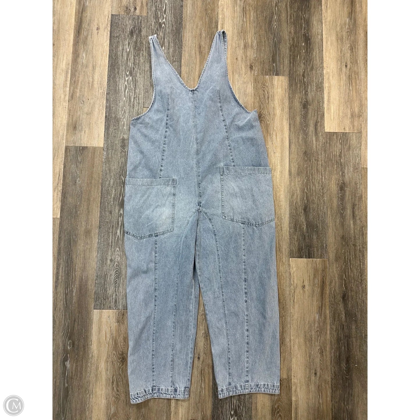 Overalls By Bibi In Blue Denim, Size: L
