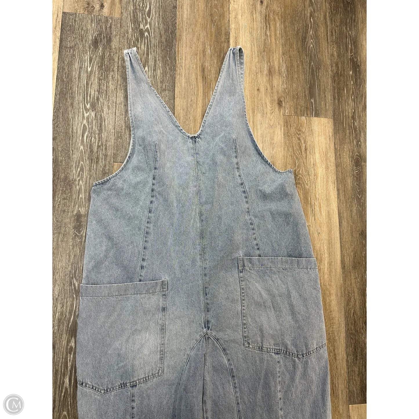 Overalls By Bibi In Blue Denim, Size: L