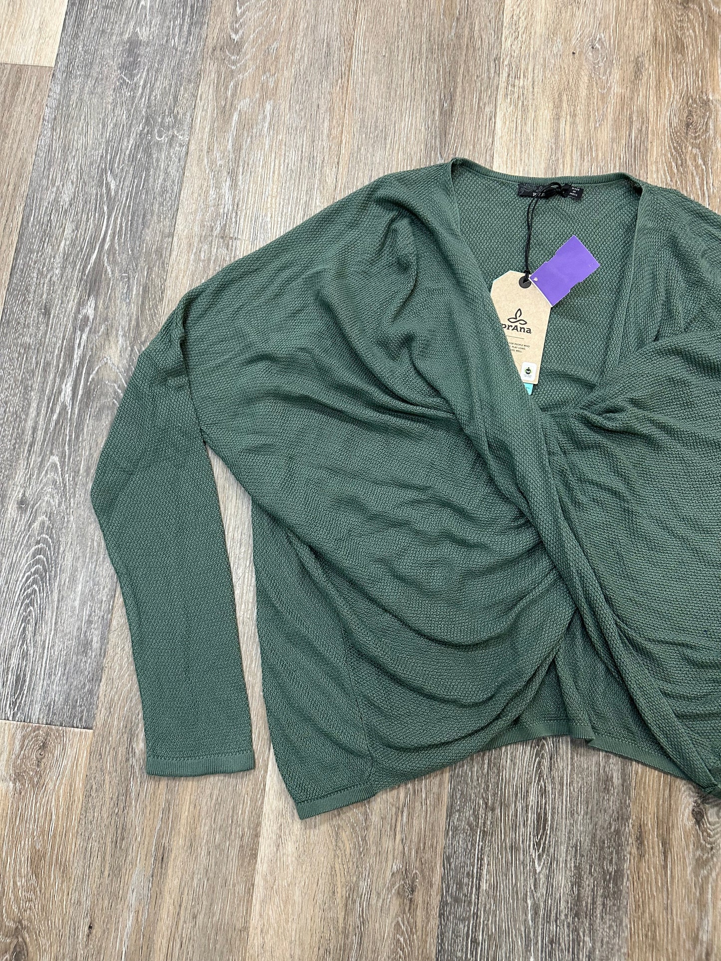 Sweater By Prana In Green, Size: S