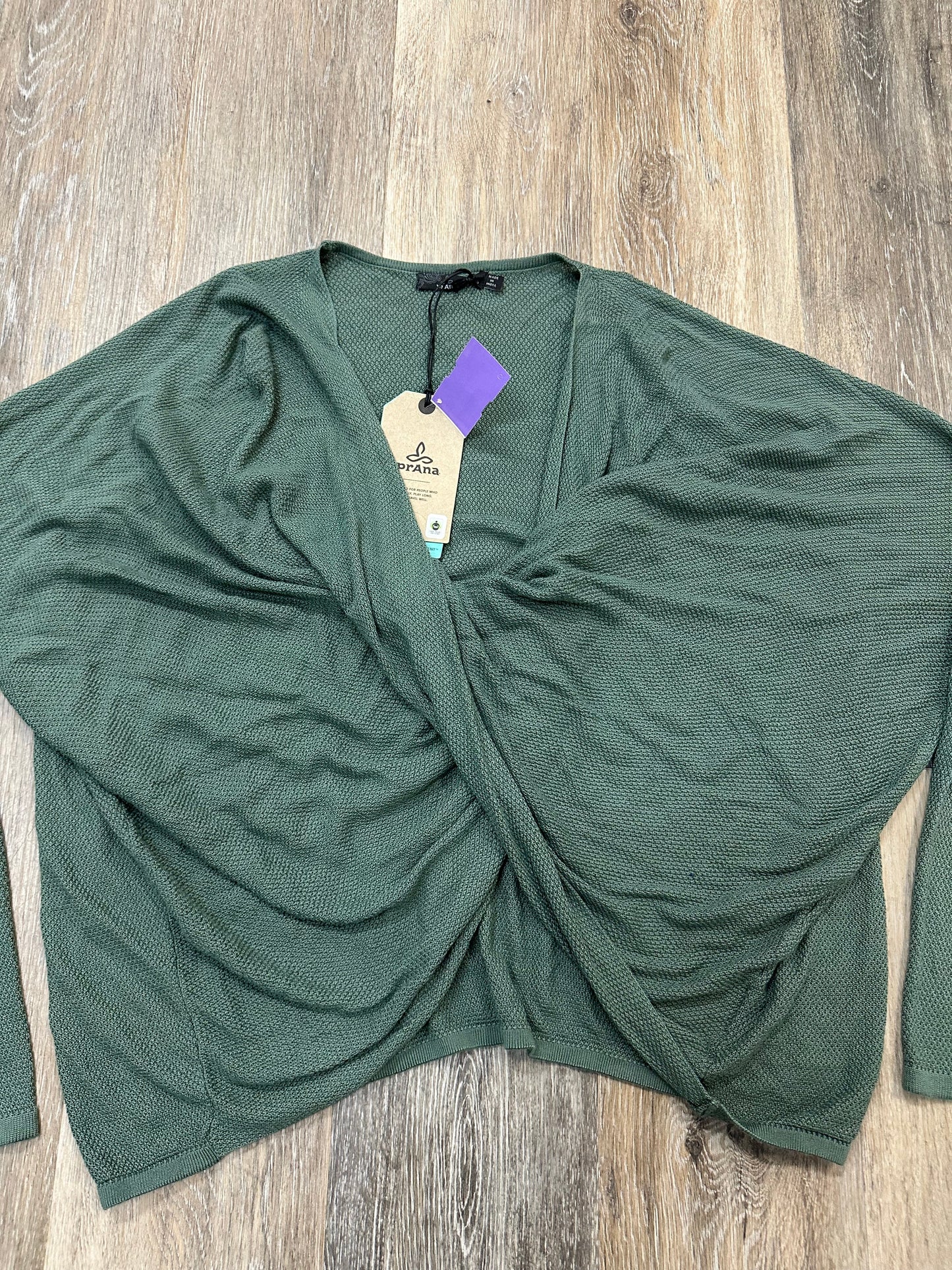 Sweater By Prana In Green, Size: S