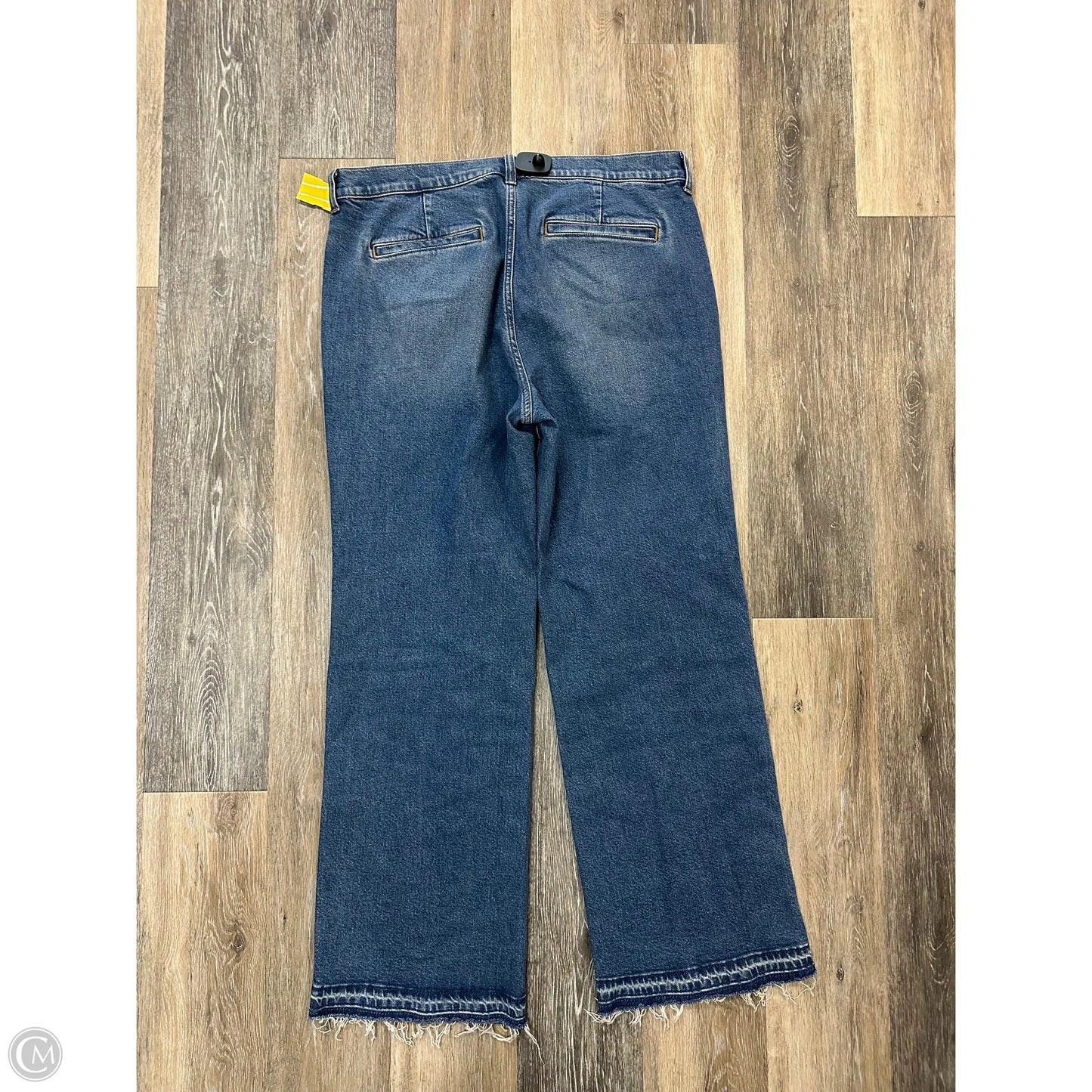 Jeans Wide Leg By J. Crew In Blue Denim, Size: 12