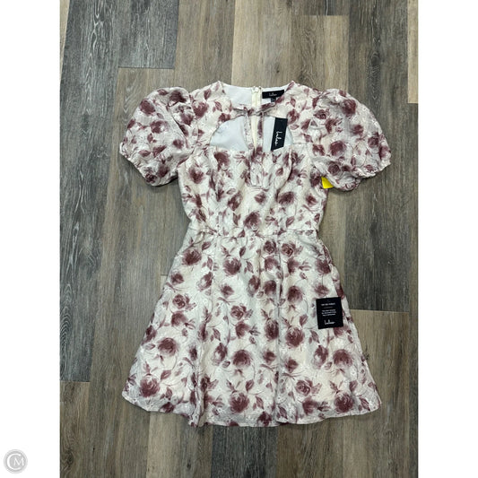 Dress Party Short By Lulus In Floral Print, Size: M