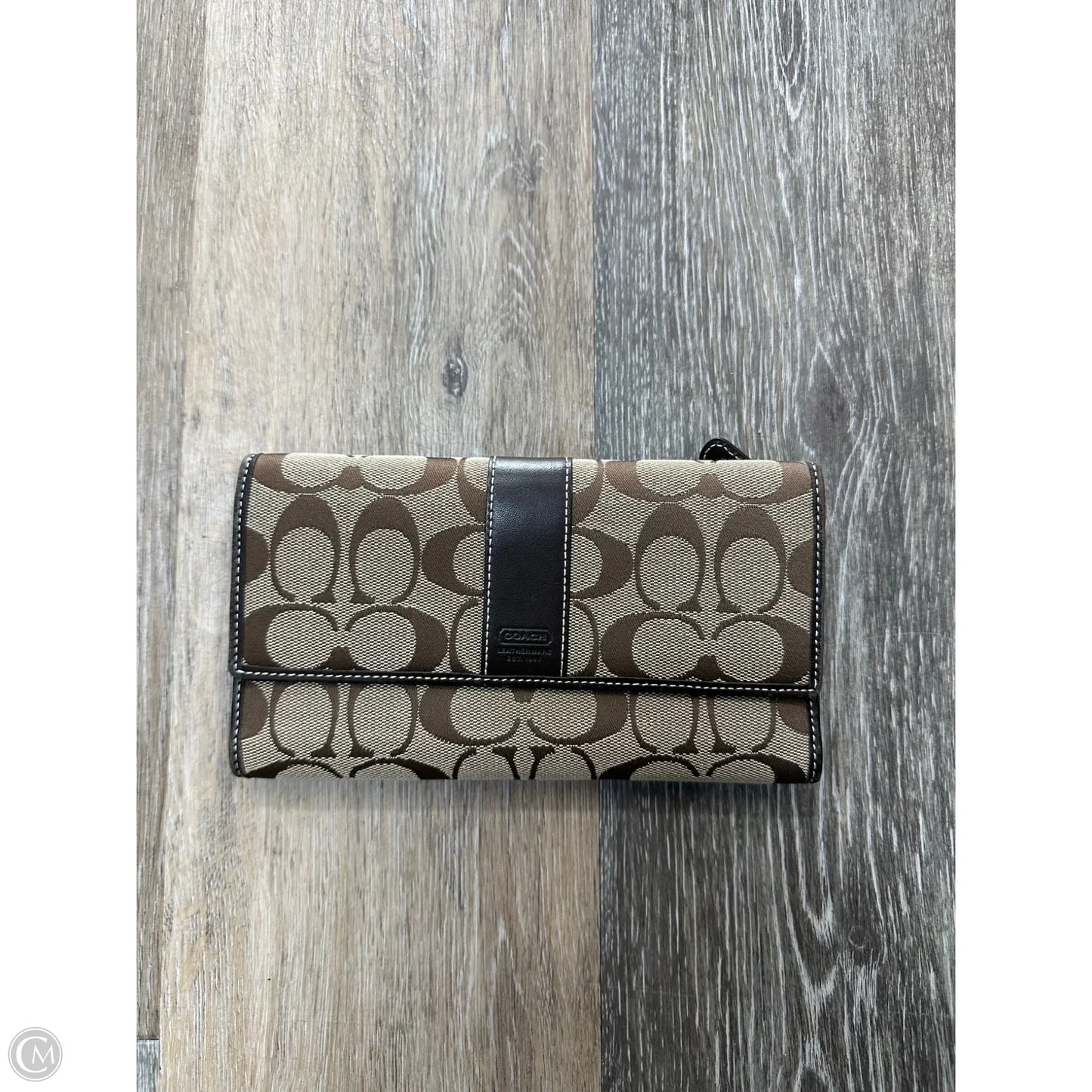 Wallet Designer By Coach, Size: Large