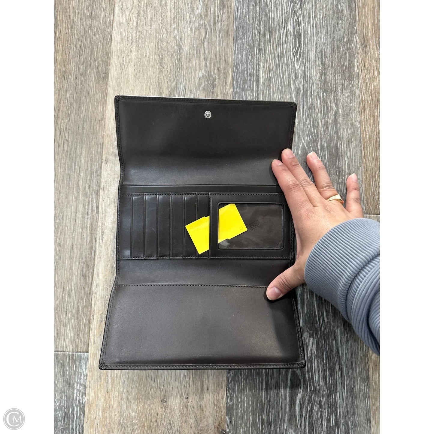 Wallet Designer By Coach, Size: Large