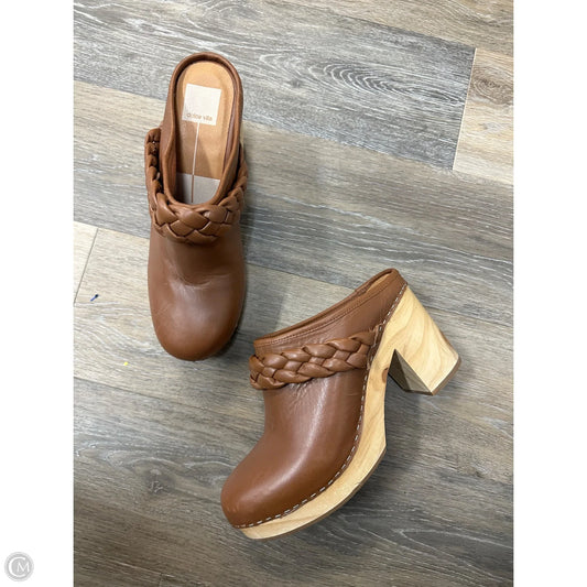 Shoes Heels Block By Dolce Vita In Tan, Size: 9.5