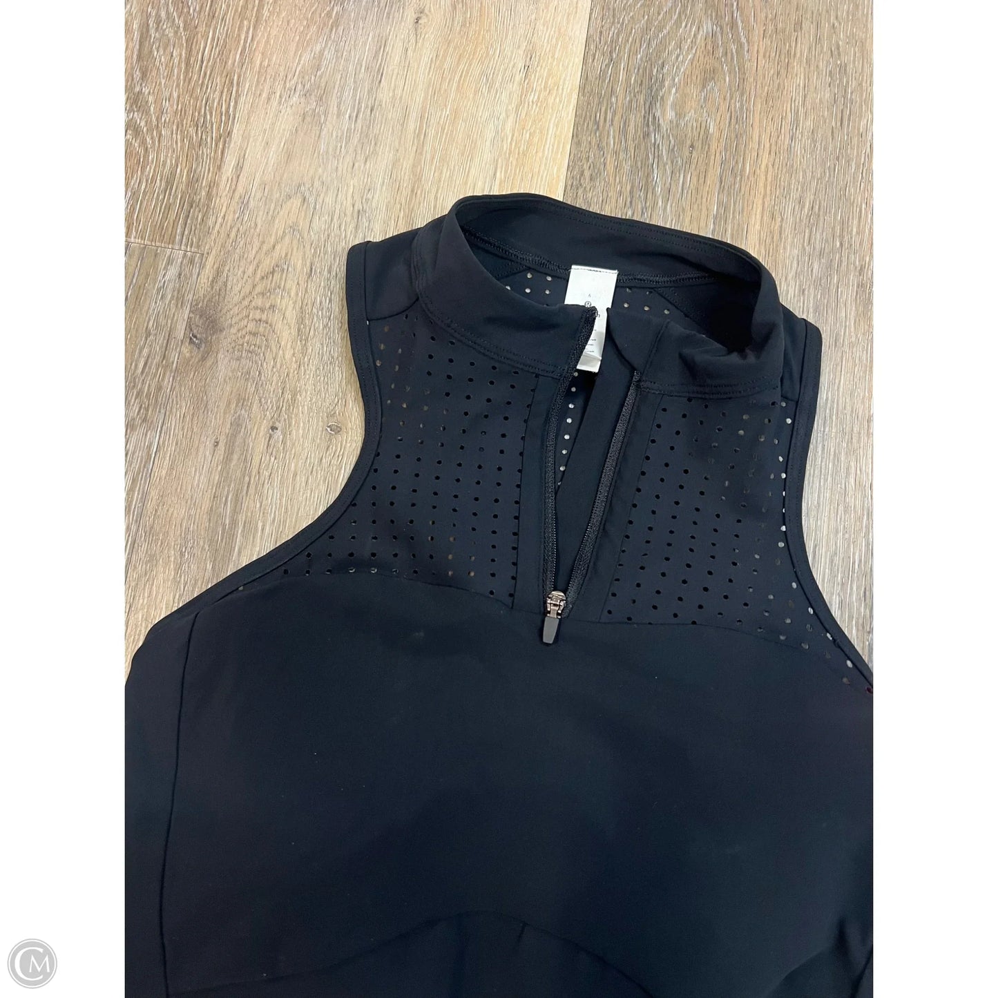 Athletic Tank Top By Lululemon In Black, Size: 6