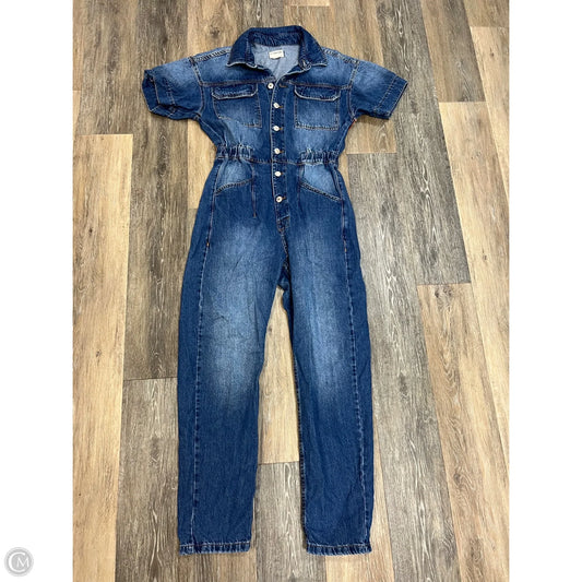 -Jumpsuit By We The Free In Blue Denim, Size: S