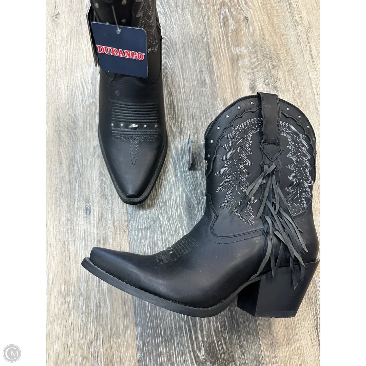 Boots Western By Durango In Black, Size: 8