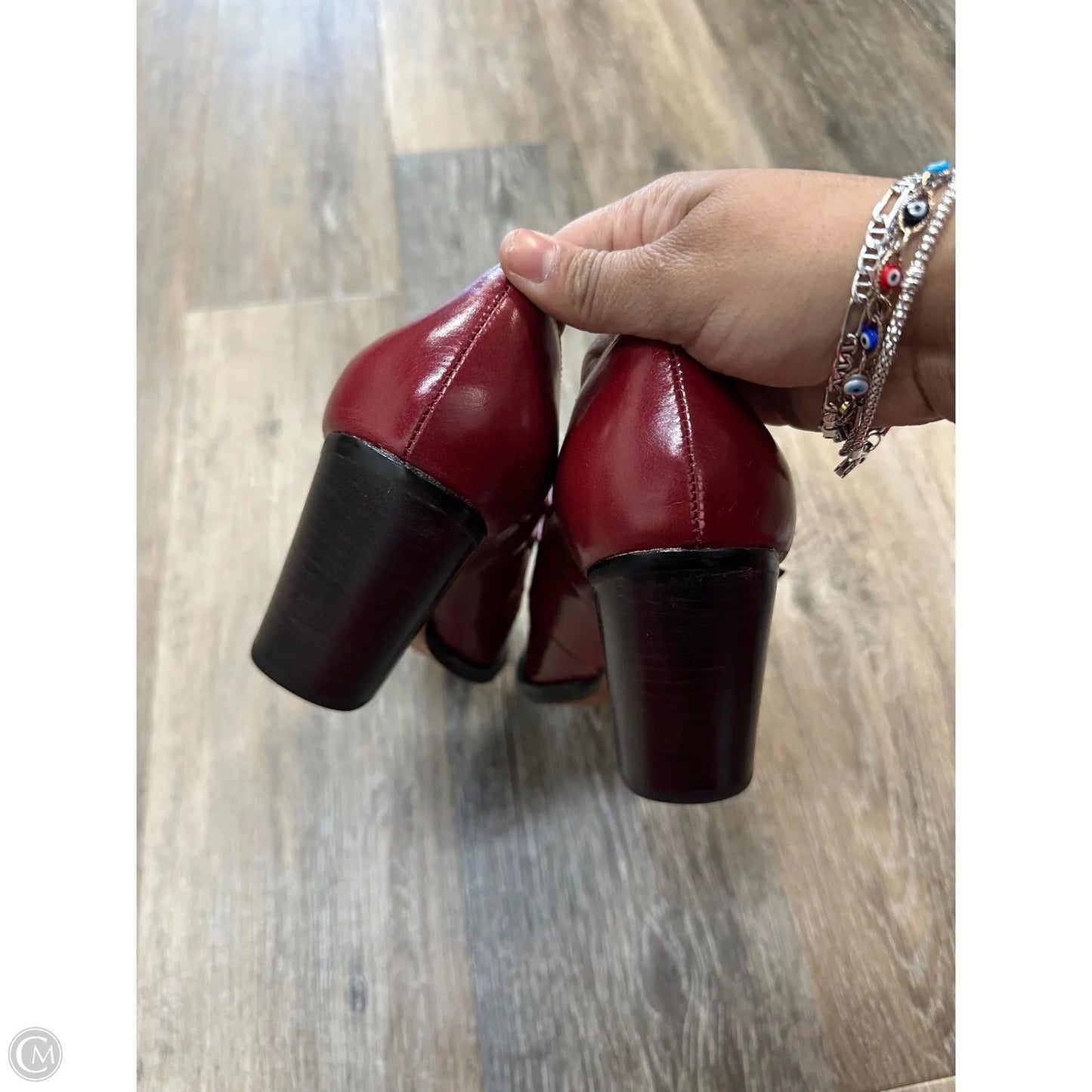 Shoes Heels Block By Vince Camuto In Red, Size: 7