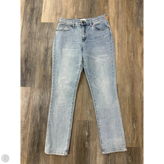 -Jeans Skinny By Oliver Logan In Blue Denim, Size: 6/28