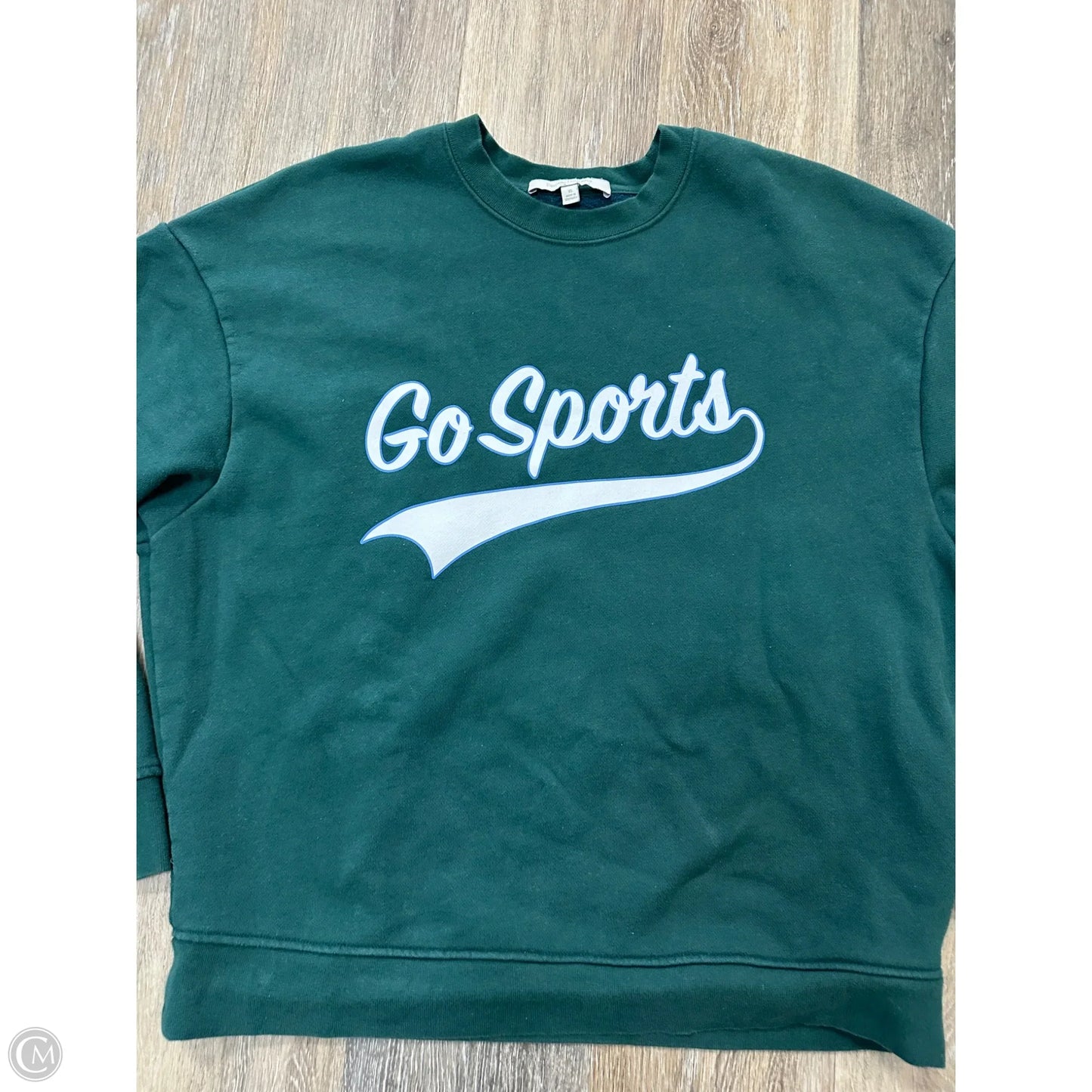 Sweatshirt Crewneck By Favorite Daughter In Green, Size: Xs