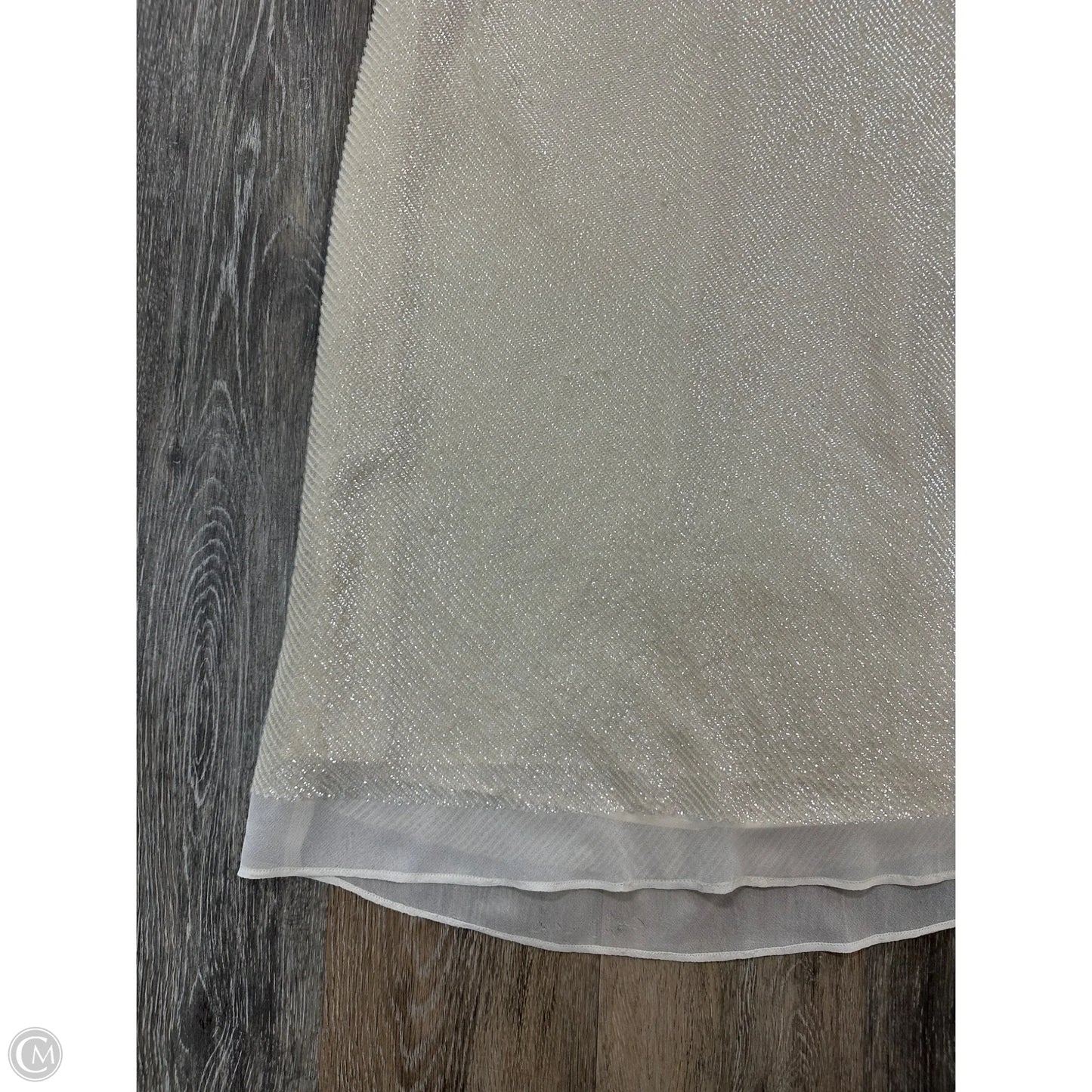 Skirt Maxi By Banana Republic In Cream, Size: S