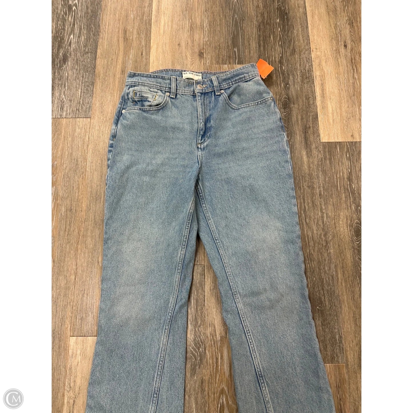 Jeans Straight By We The Free In Blue Denim, Size: 4