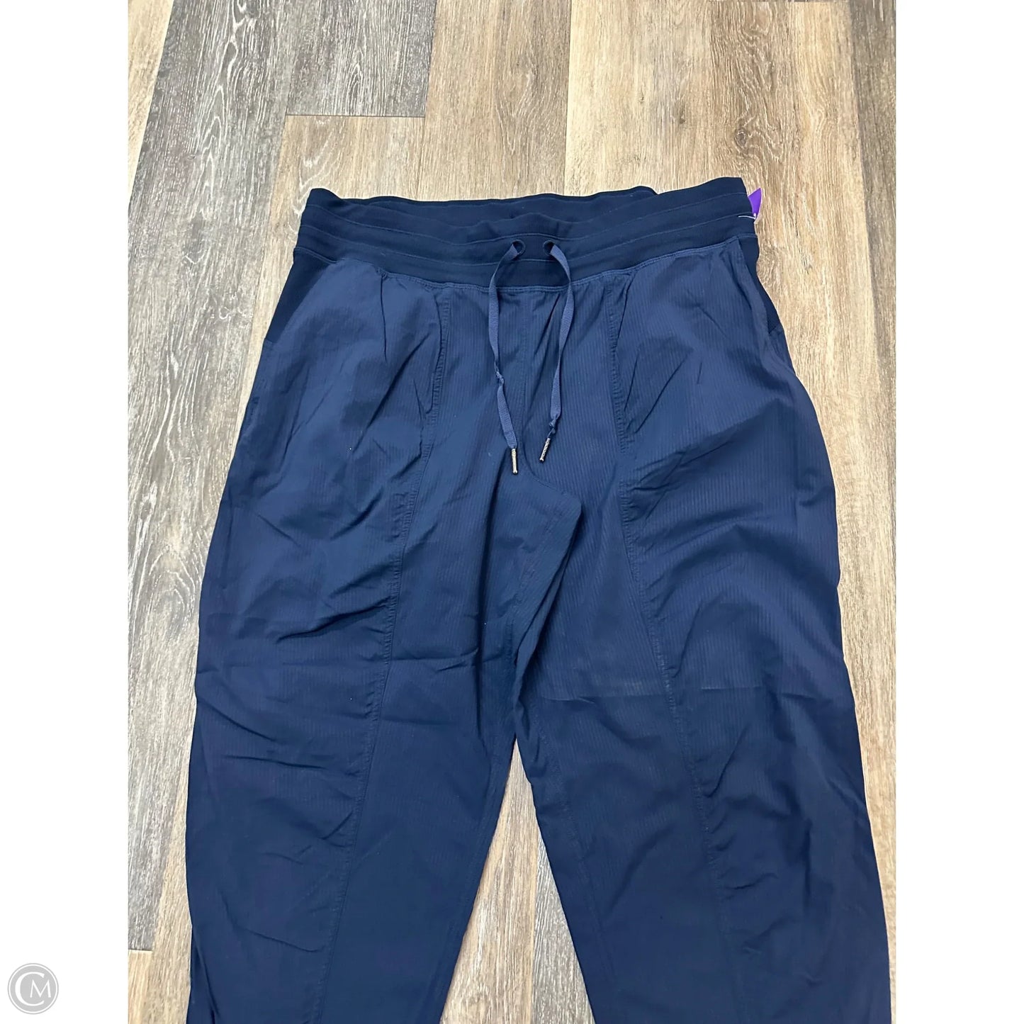 Athletic Pants By Lululemon In Blue, Size: 14