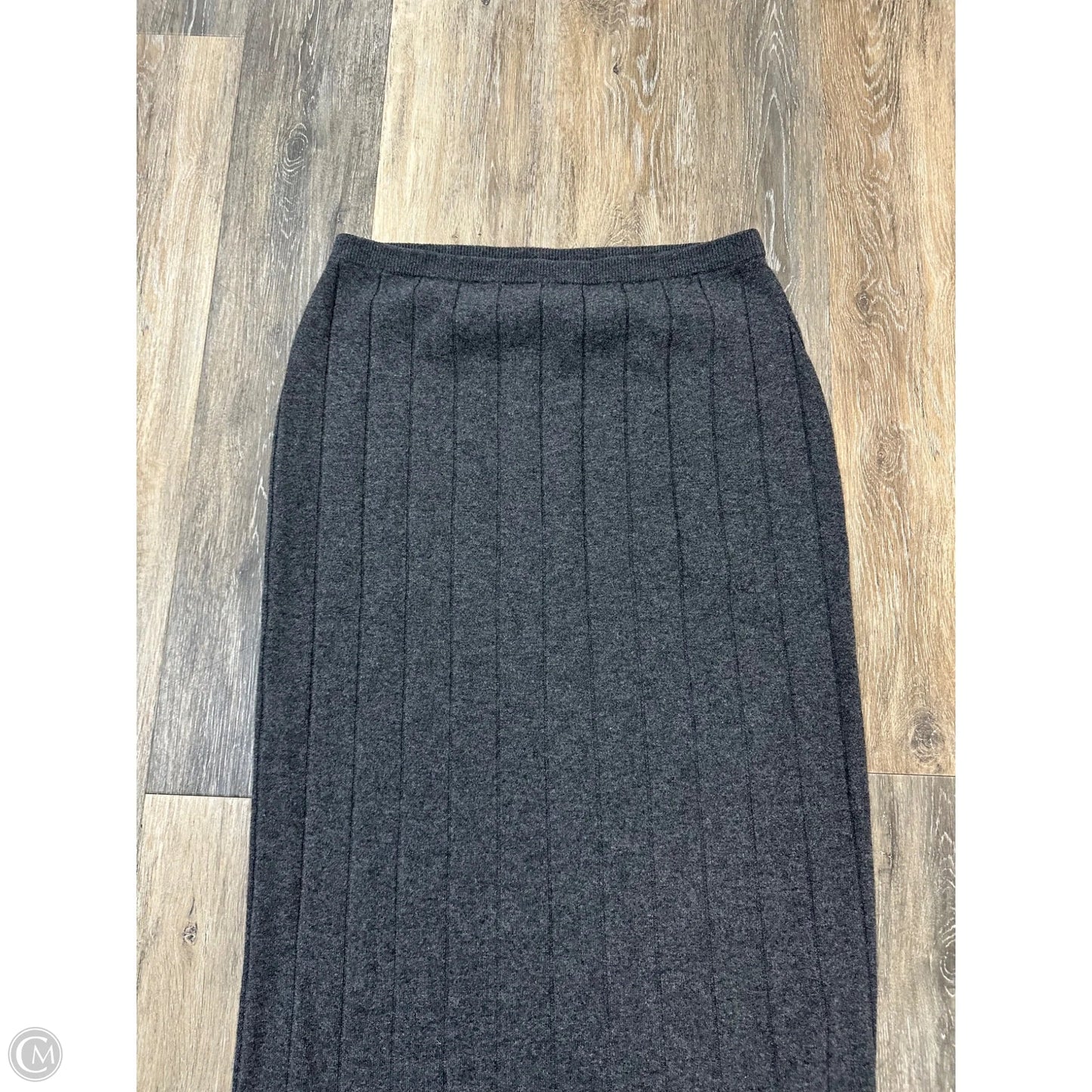 Skirt Maxi By Eileen Fisher In Grey, Size: L