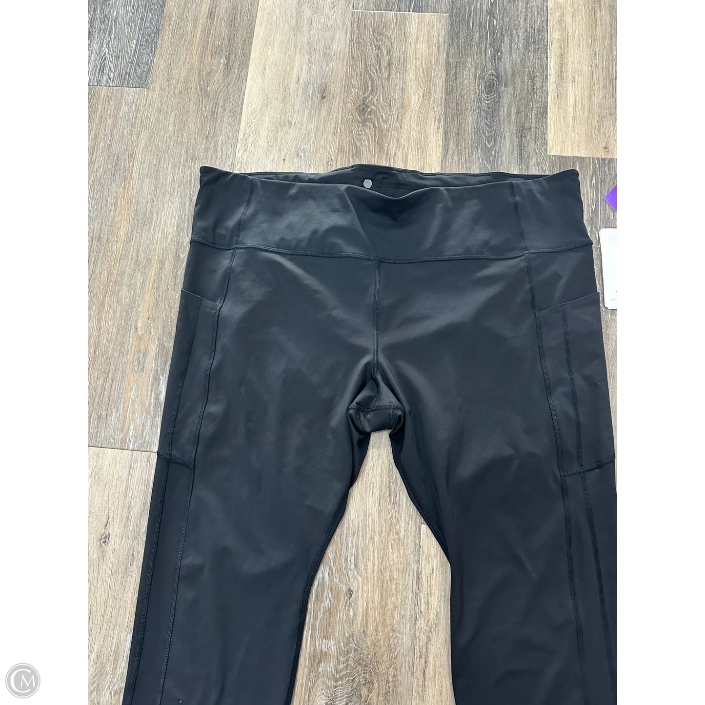 Athletic Leggings By Athleta In Black, Size: 3x