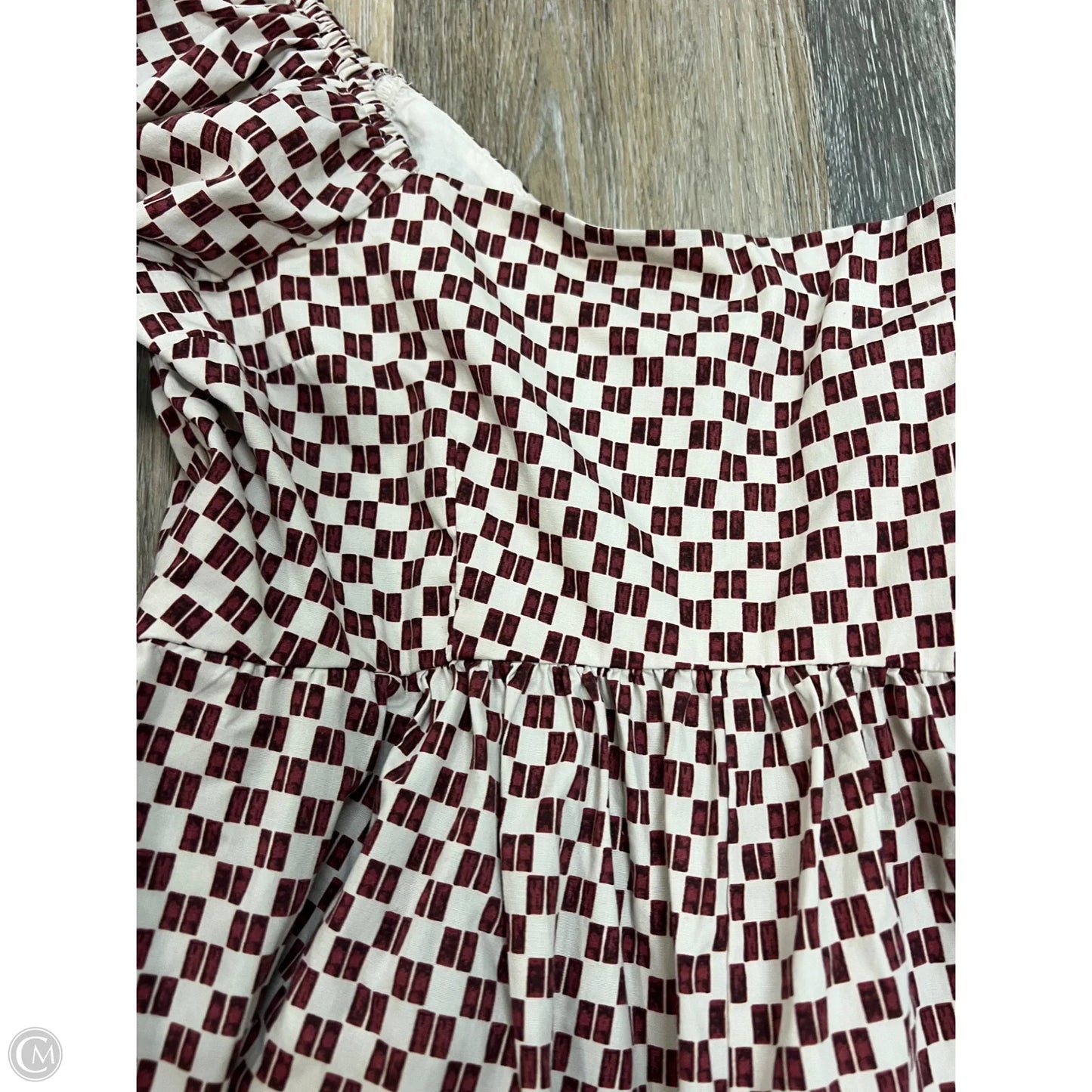 Romper By Abercrombie And Fitch In Red & White, Size: M