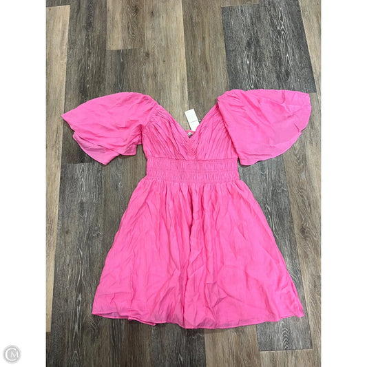Dress Casual Short By Abercrombie And Fitch In Pink, Size: M