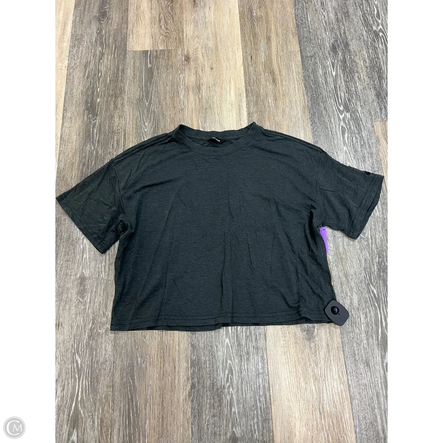 Top Short Sleeve By Allbirds In Grey, Size: Xs