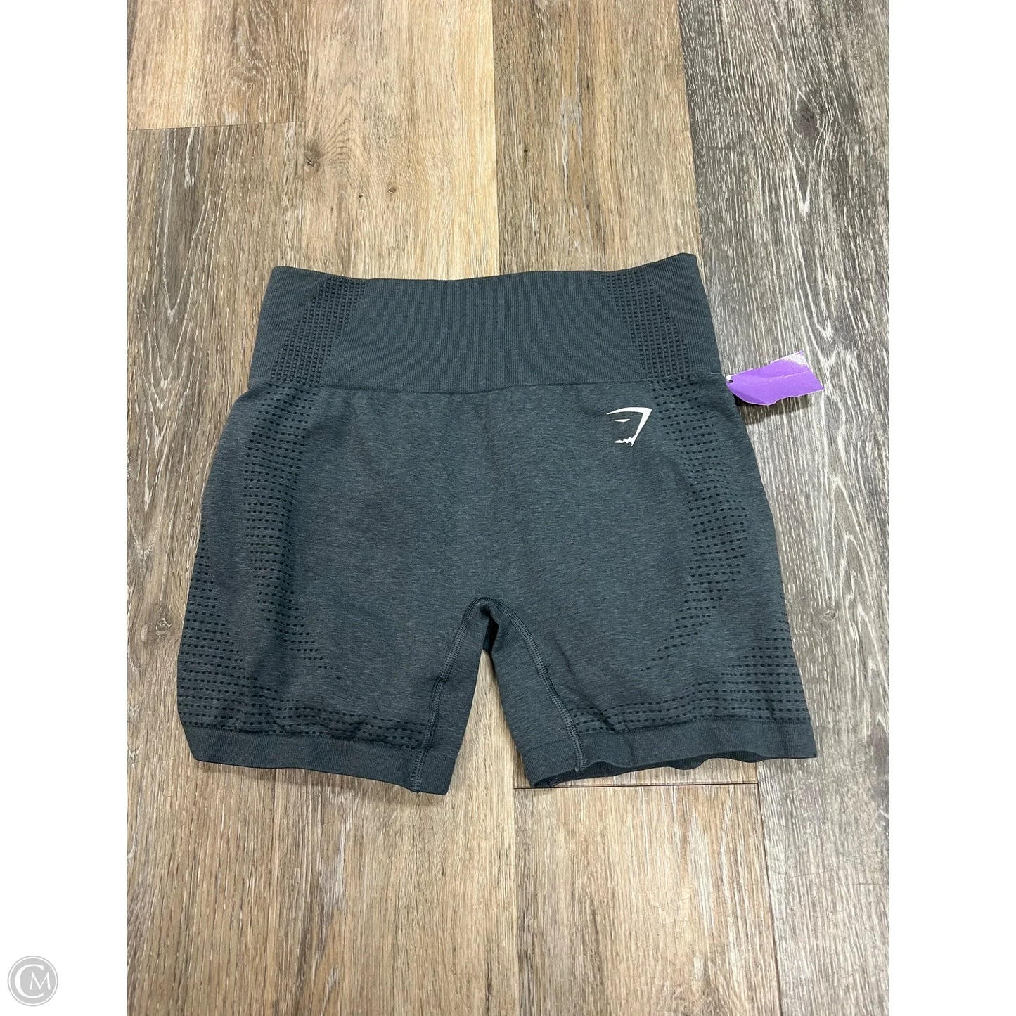 Athletic Shorts By Gym Shark In Grey, Size: M