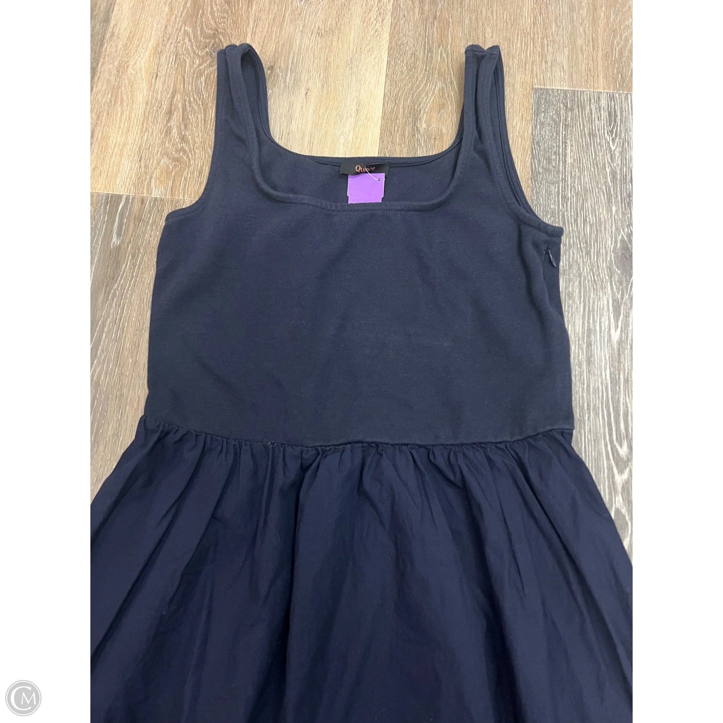 -Dress Casual Maxi By Quince In Blue, Size: M