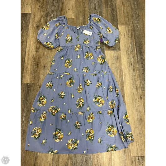 -Dress Casual Maxi By Baltic Born In Blue, Size: L