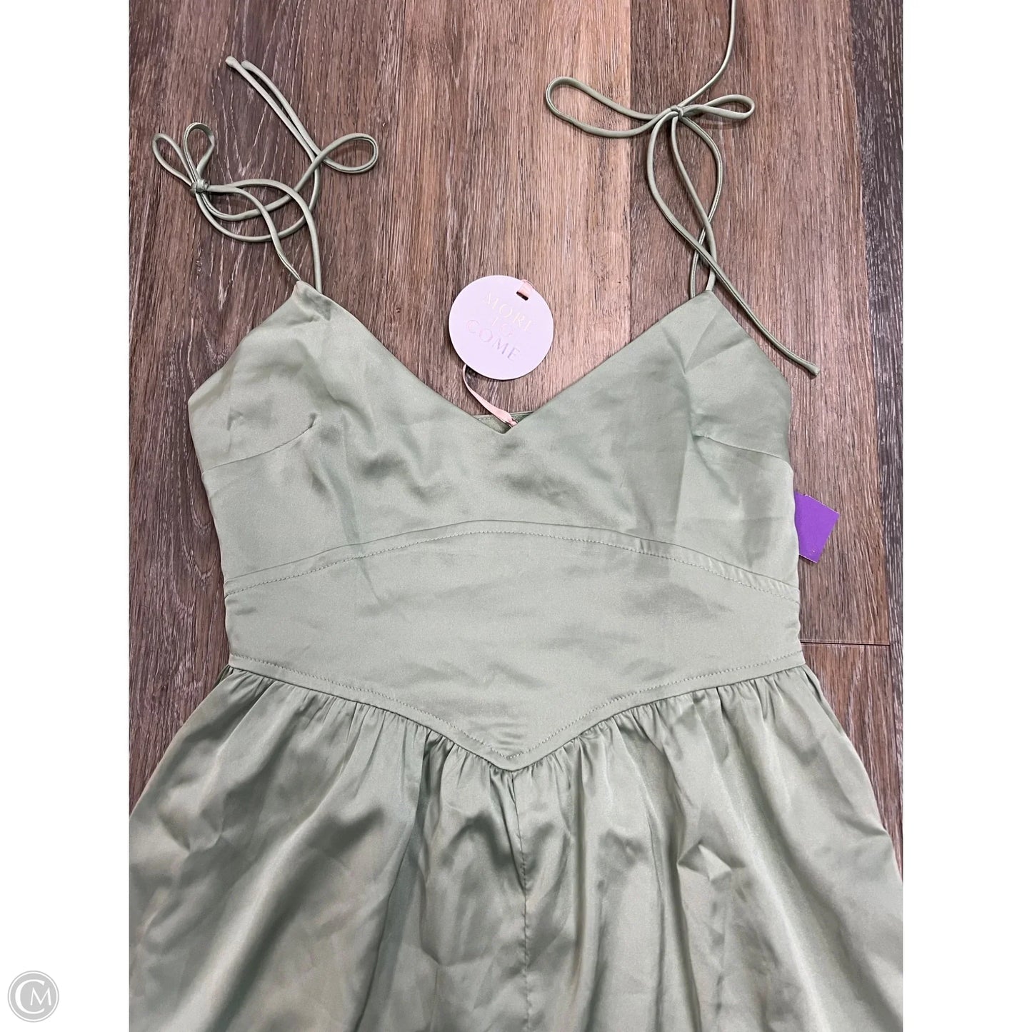 Romper By More to Come In Green, Size: S