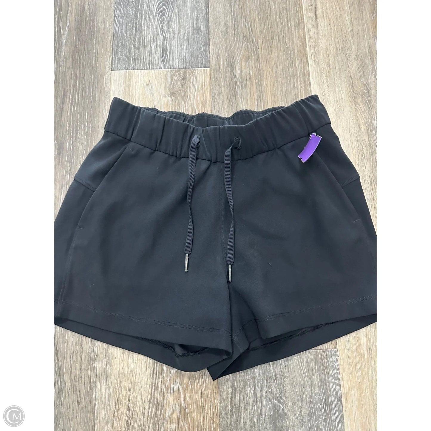 Athletic Shorts By Lululemon In Black, Size: 2