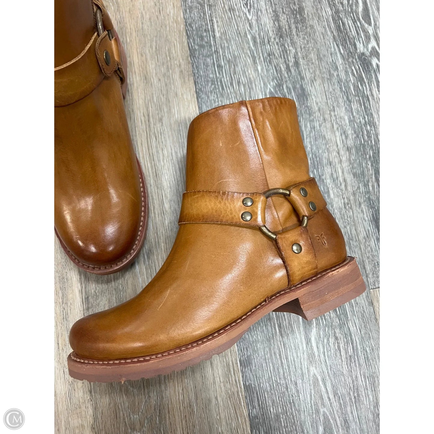 Boots Designer By Frye In Brown, Size: 9