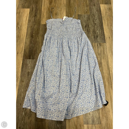 Dress Casual Maxi By H&m In Blue, Size: Xxl