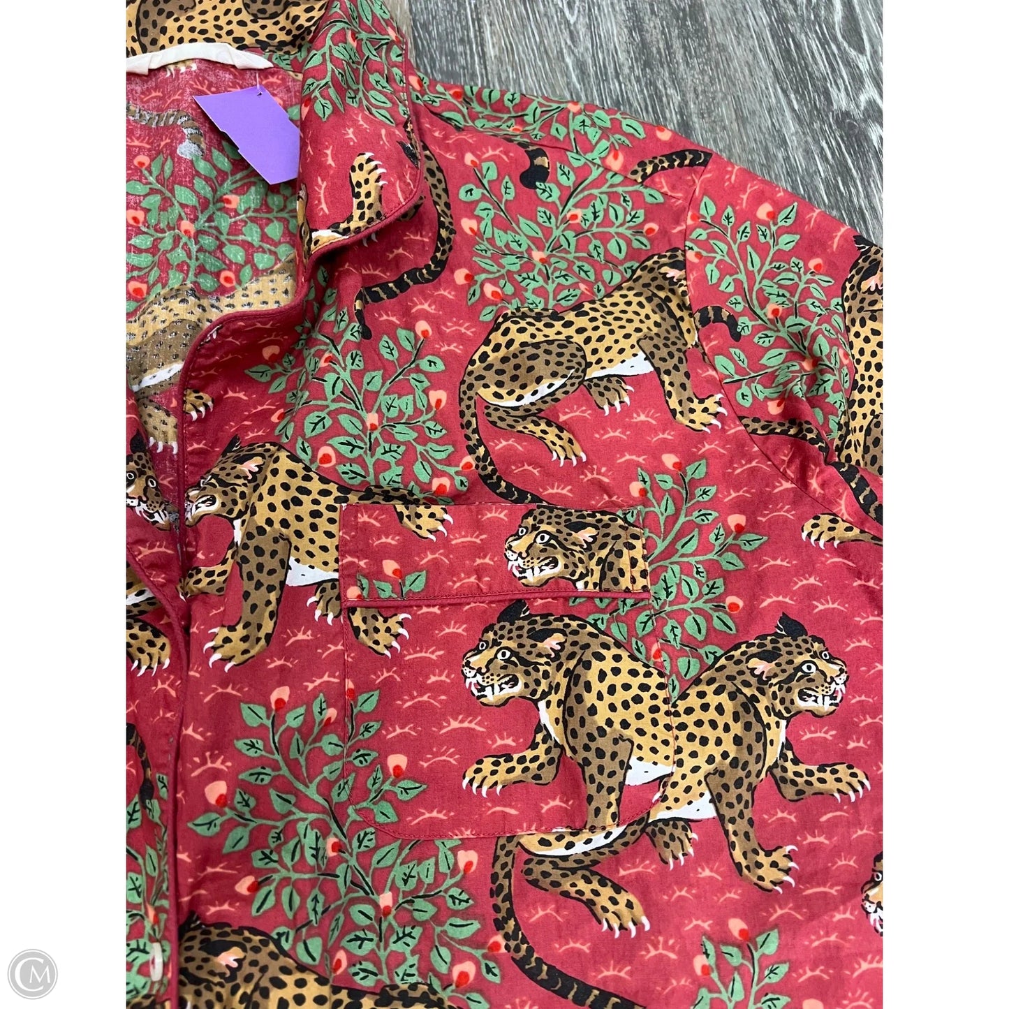 Pajamas 2pc By Printfresh In Red, Size: 3x