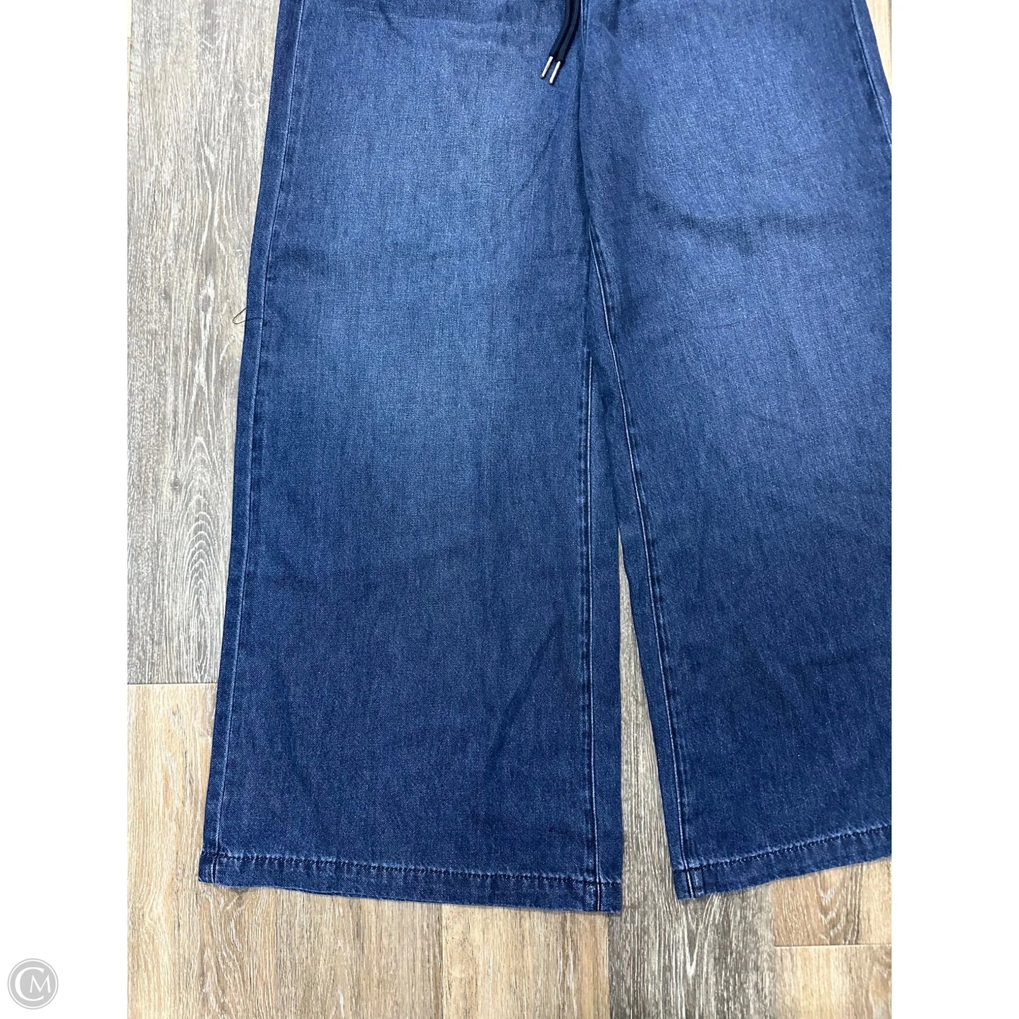 Jeans Wide Leg By Judy Blue In Blue Denim, Size: 10