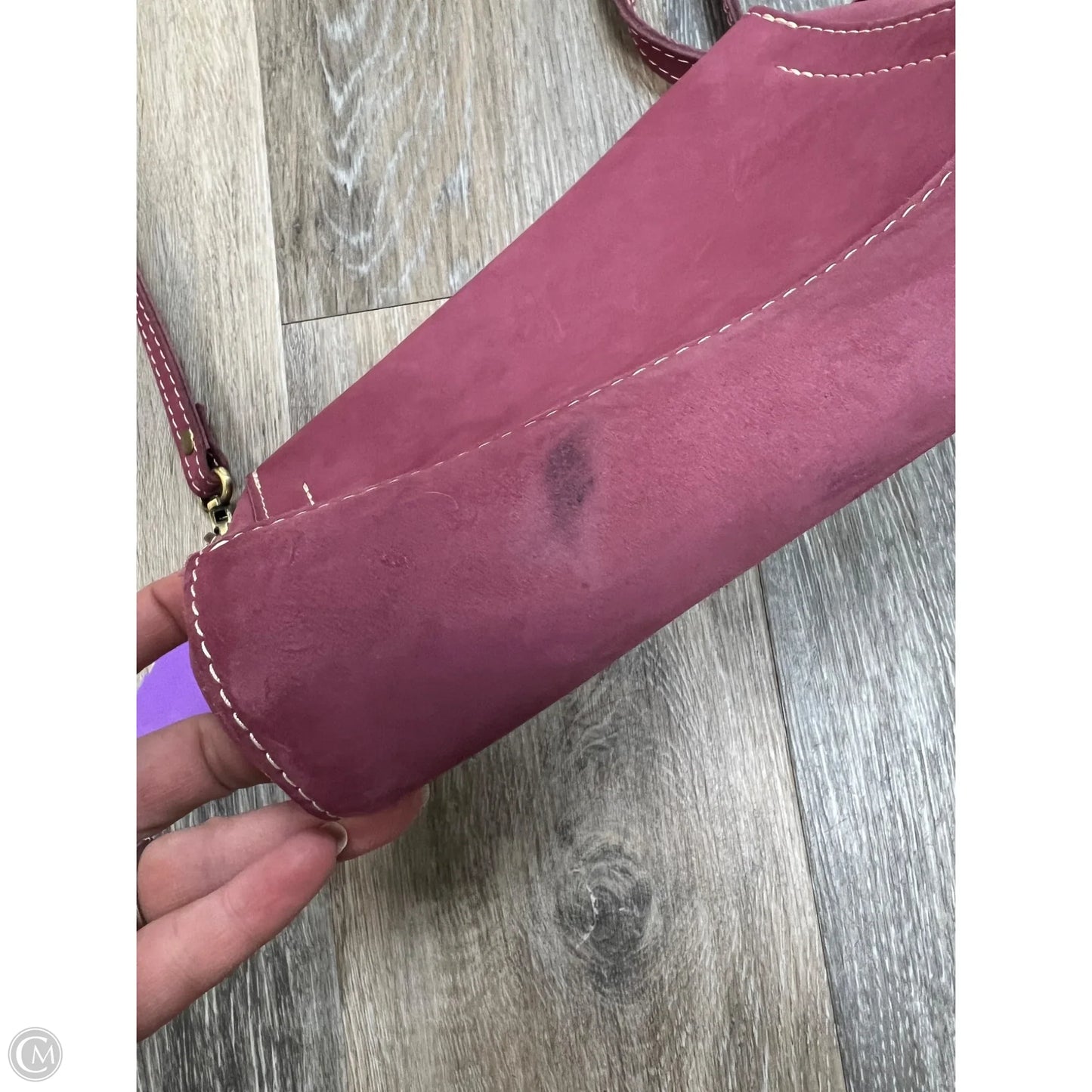 Crossbody Leather By Portland Leather, Size: Medium