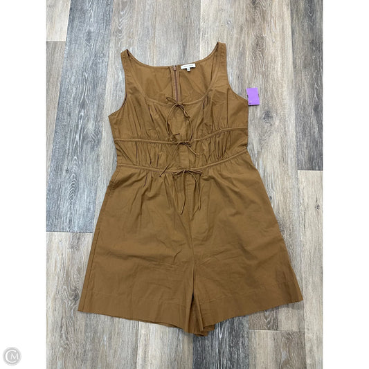 Romper By Rebecca Taylor In Tan, Size: 10