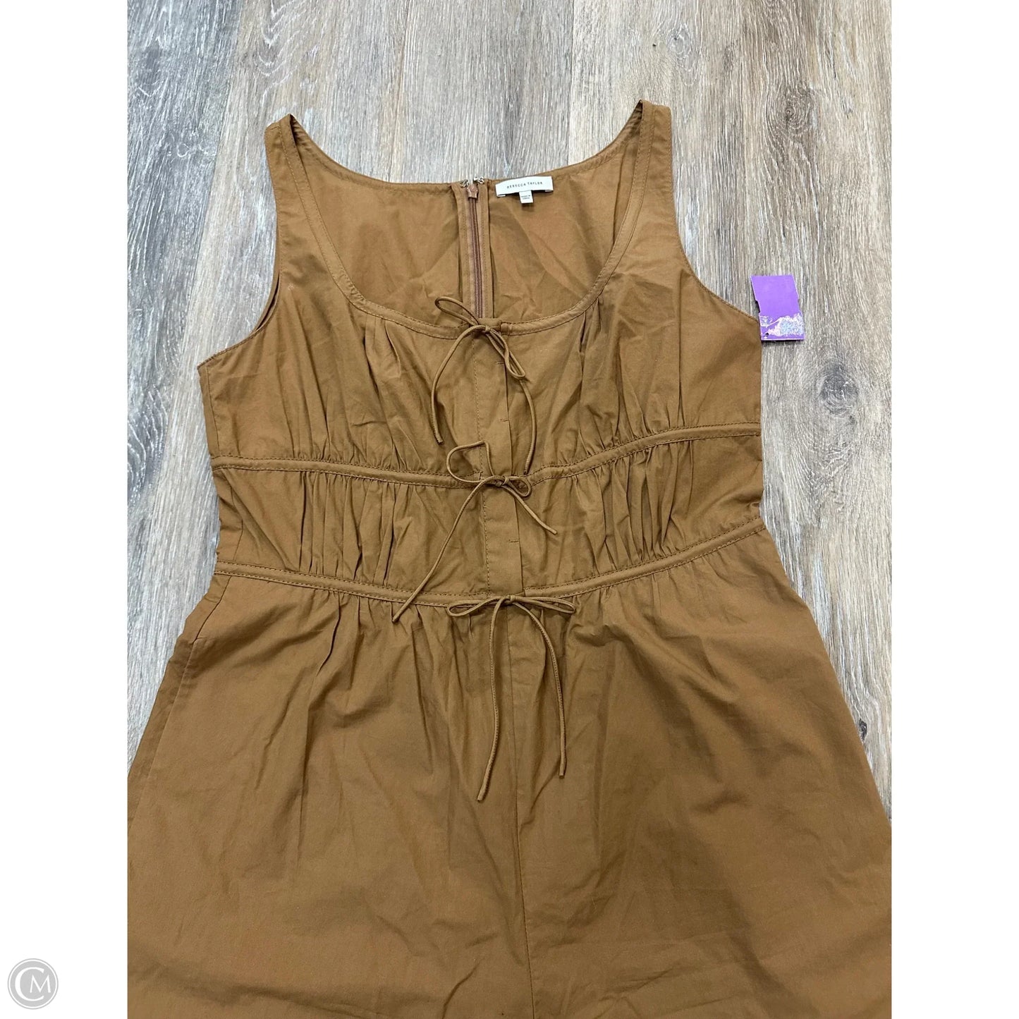 Romper By Rebecca Taylor In Tan, Size: 10