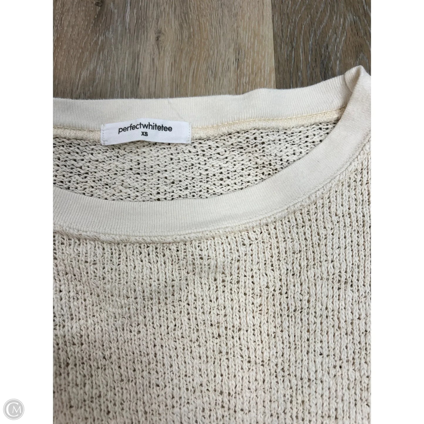 Sweater By Perfect White Tee In Cream, Size: Xs