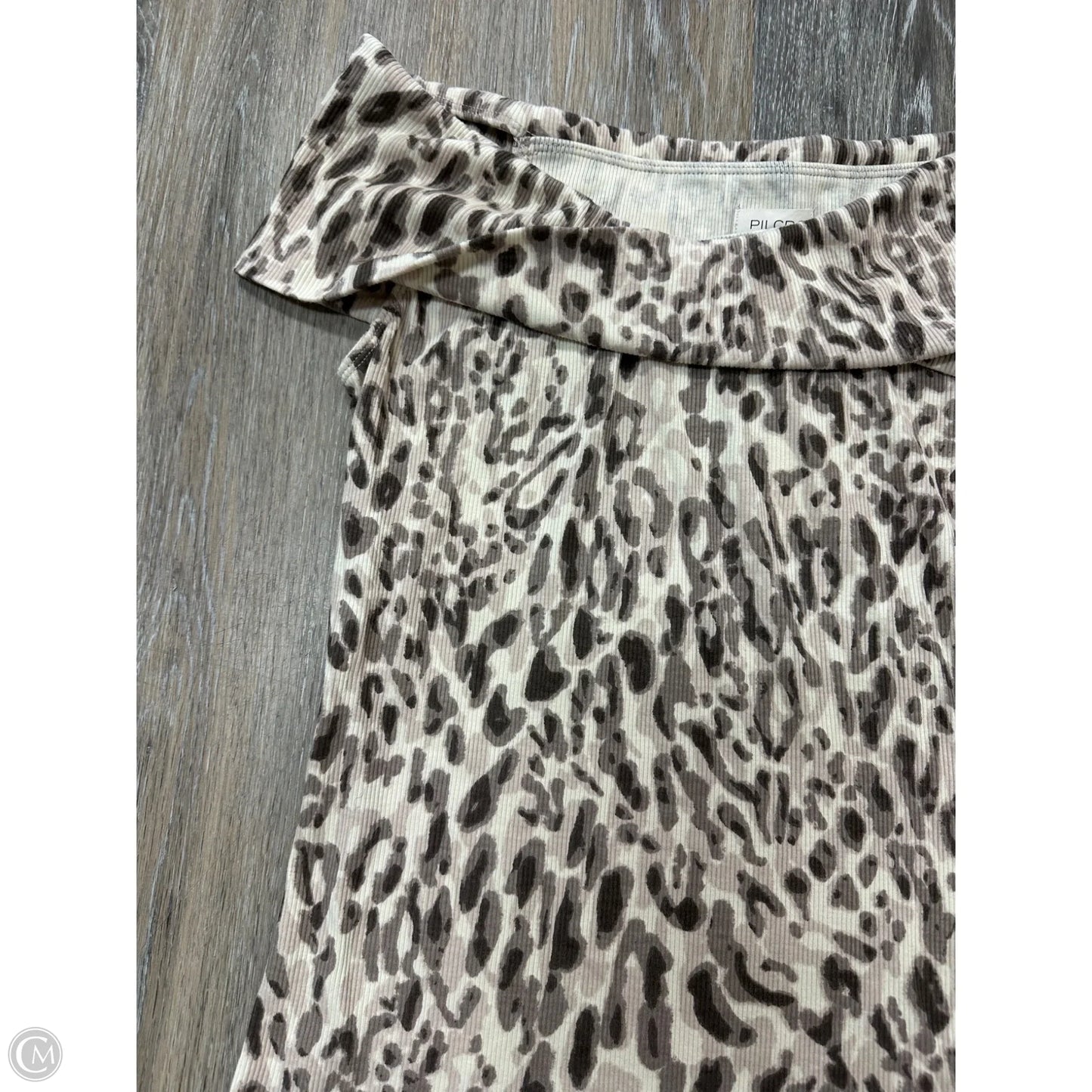 Top Sleeveless By Pilcro In Animal Print, Size: M