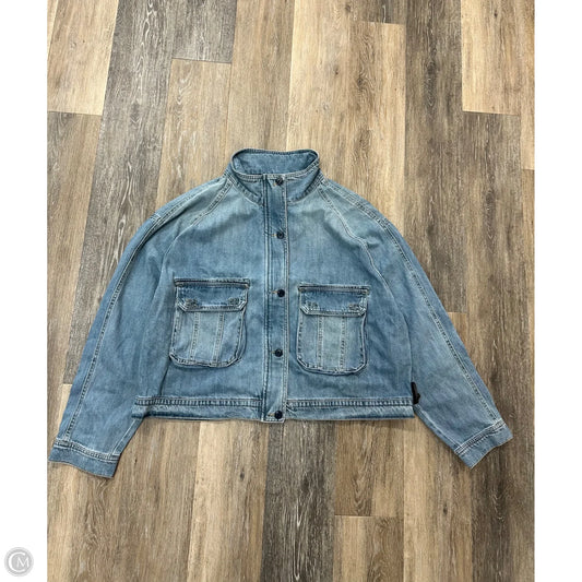 Jacket Denim By Risen In Blue Denim, Size: 2x