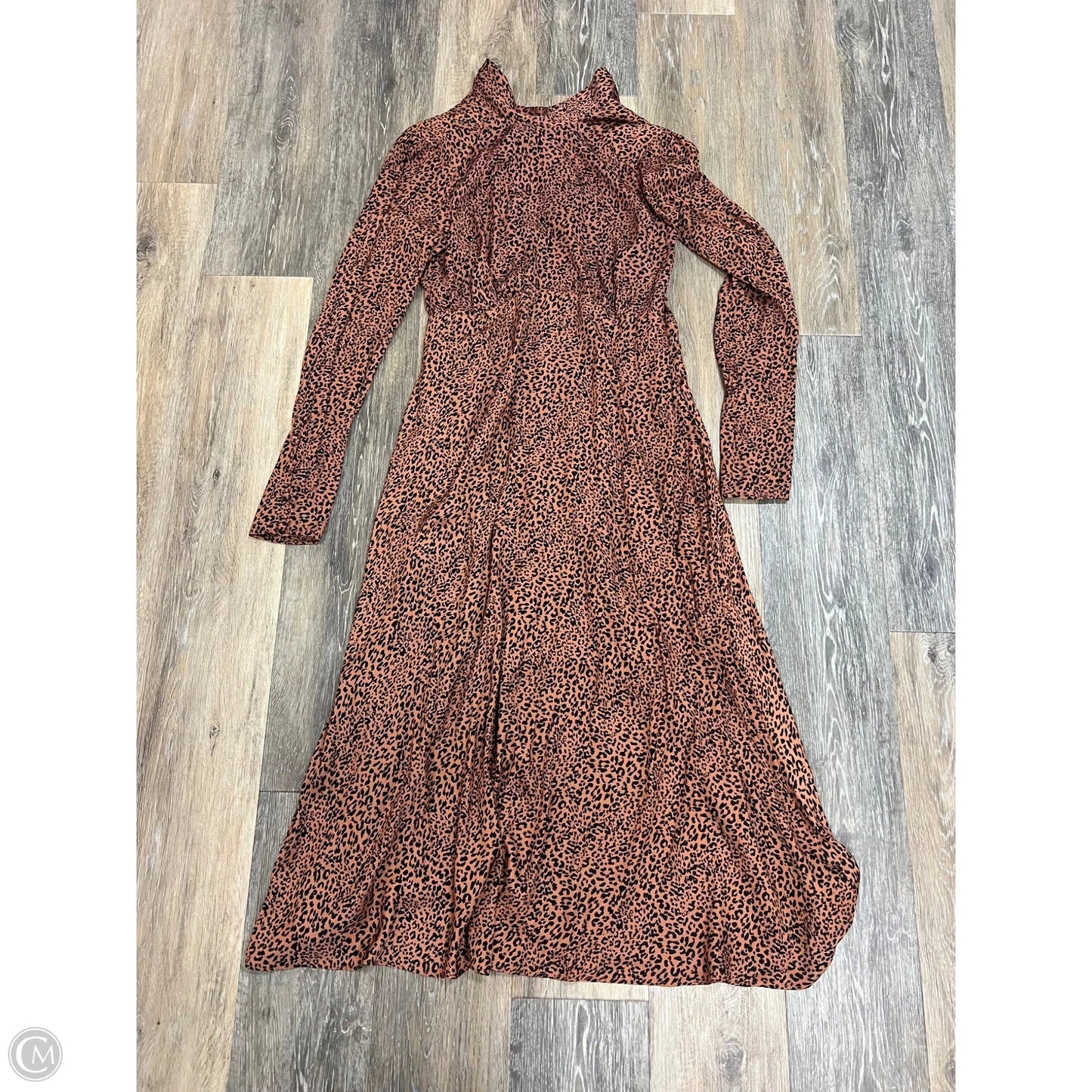 Dress Casual Maxi By Free People In Animal Print, Size: 6