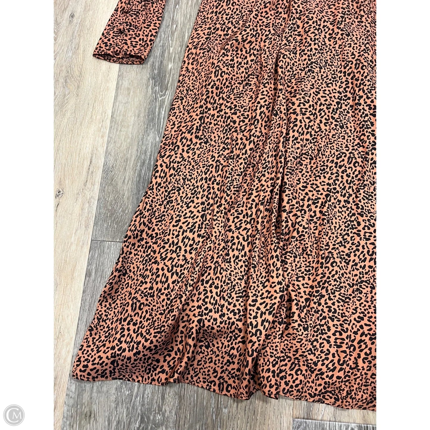 Dress Casual Maxi By Free People In Animal Print, Size: 6