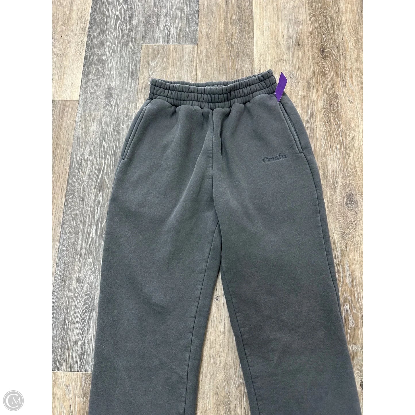 Athletic Pants By Comfrt In Grey, Size: S