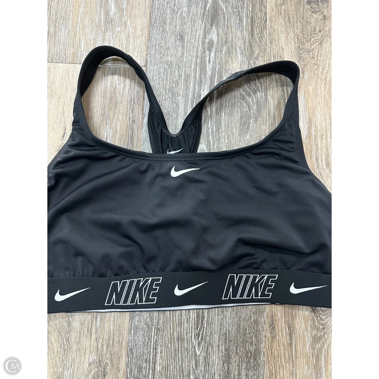 Athletic Bra By Nike Apparel In Black, Size: L
