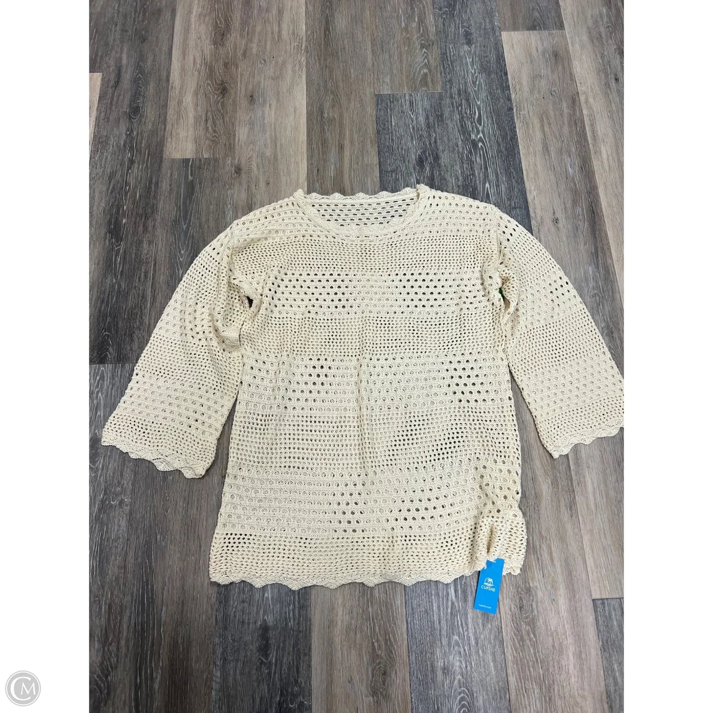 -Swimwear Cover-up By Cupshe In Cream, Size: S