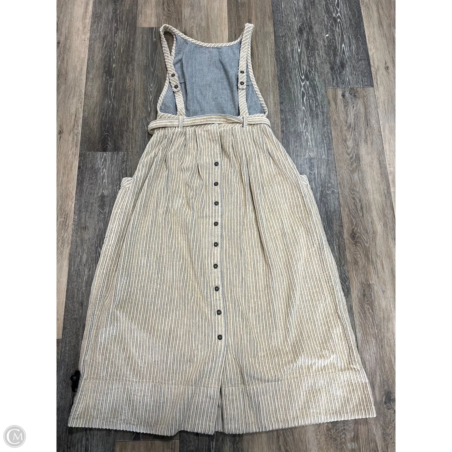 Dress Casual Maxi By Free People In Cream, Size: 4