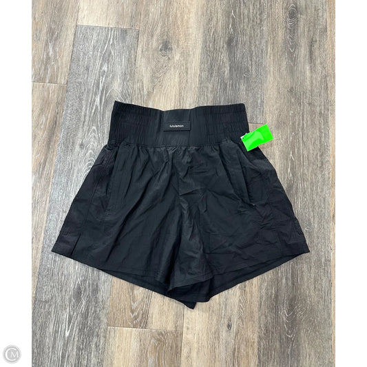 Athletic Shorts By Lululemon In Black, Size: 4