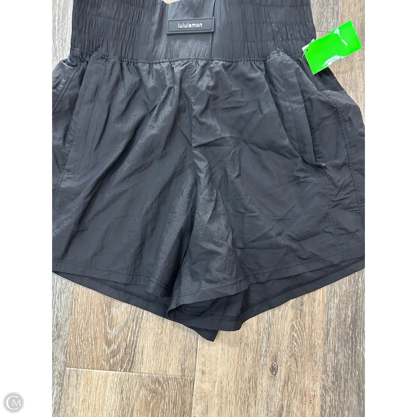 Athletic Shorts By Lululemon In Black, Size: 4
