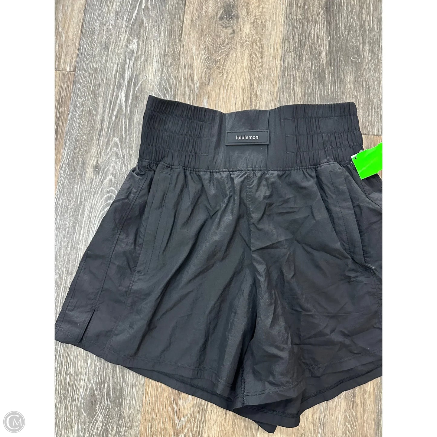 Athletic Shorts By Lululemon In Black, Size: 4