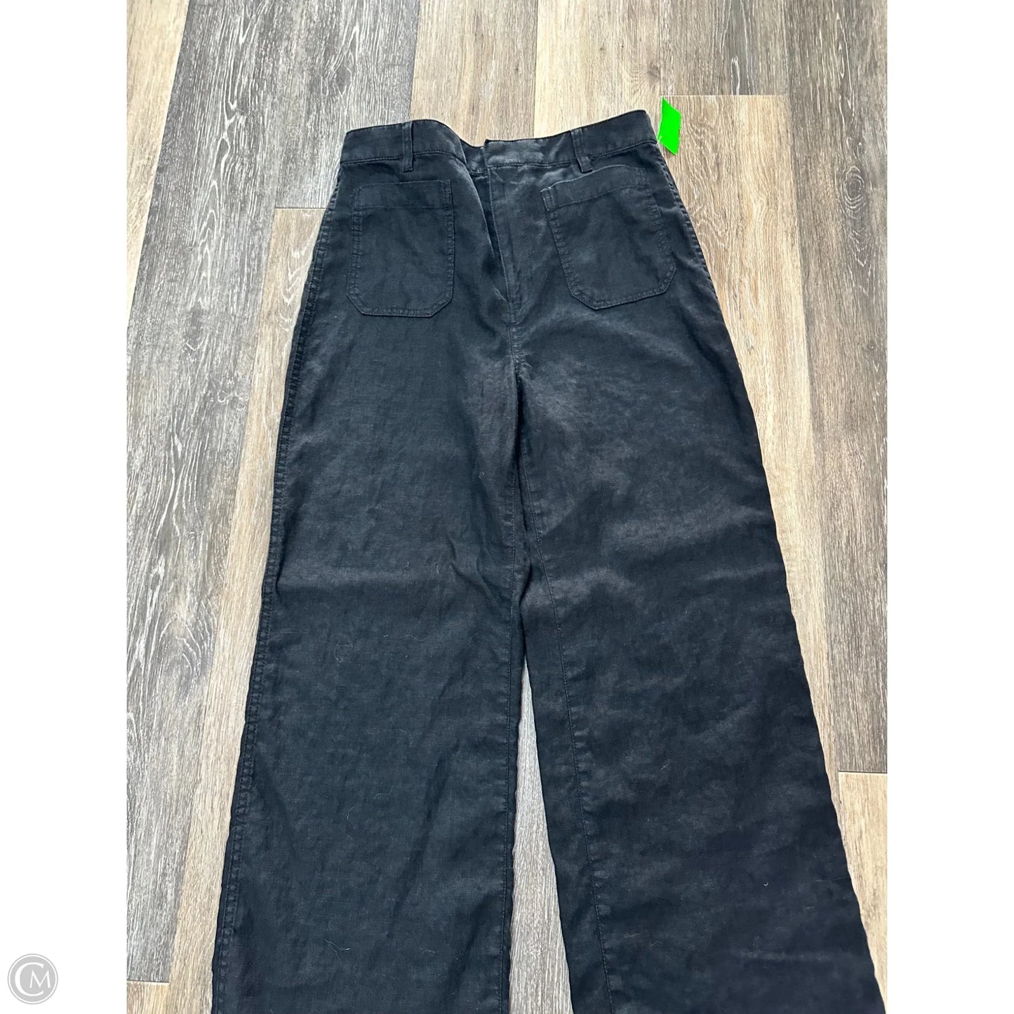 Pants Wide Leg By Madewell In Black, Size: 4