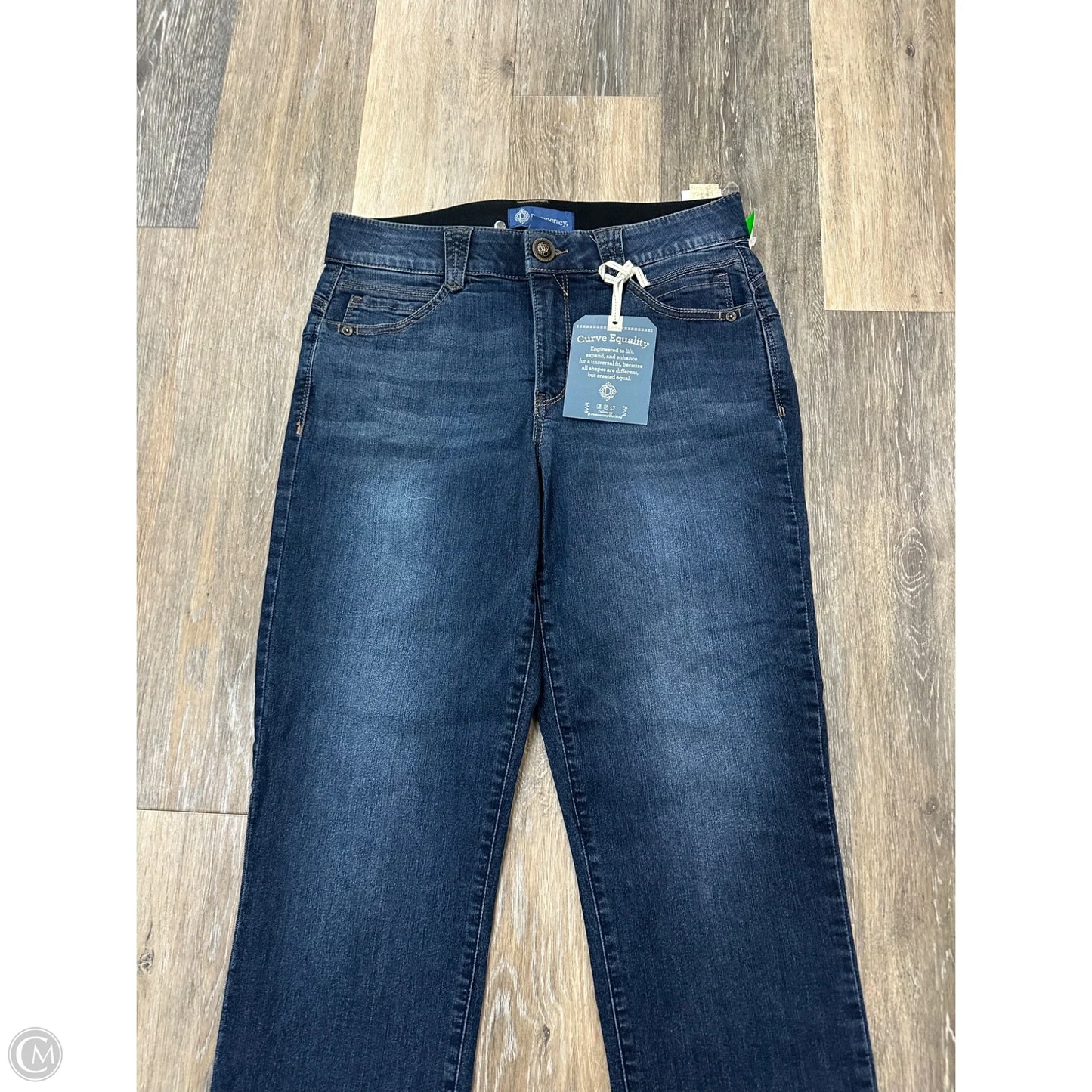 Jeans Straight By Democracy In Blue Denim, Size: 8