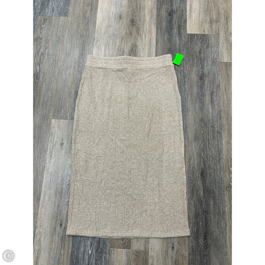 Skirt Maxi By Thread And Supply In Tan, Size: L